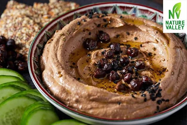 Black Chickpea Hummus