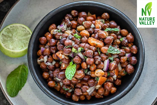 Black Chickpea Salad