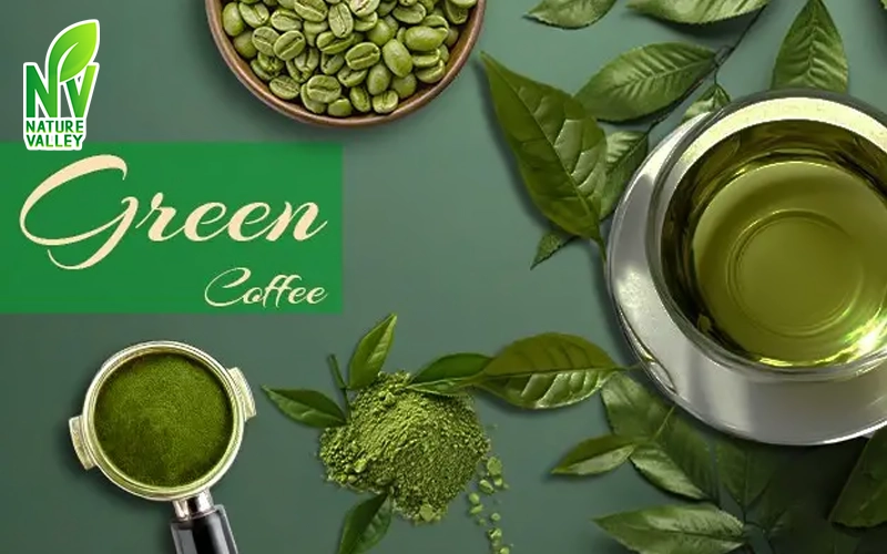 Comparison of green and black coffee cups side by side